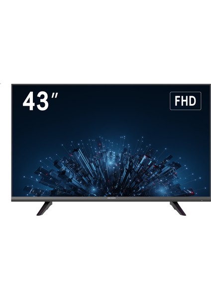Hıkvısıon DS-D5043F3-1V0S 43" 1920X1080 Vga/hdmı/usb Vesa Siyah Full Hd Guvenlık Monıtoru