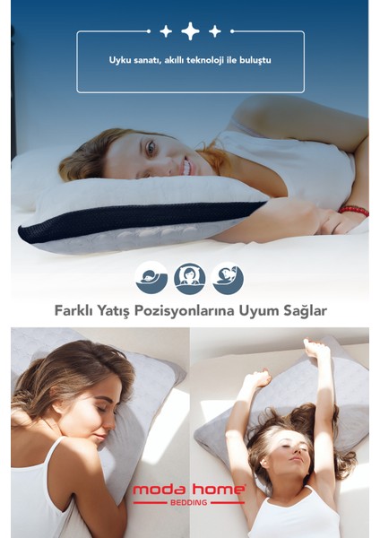 Ortopedık Visco Klimalı Yastık ,visco Parçacıklı Yumuşak Yastık (Siyah) fiyatları