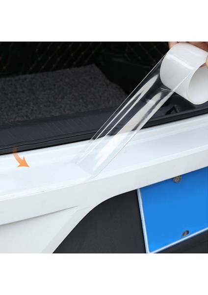 Şeffaf Tampon Çamurluk Bagaj Kapı Eşiği Koruyucu Şerit Eşik Koruma Bandı Şeffaf 5mt x 5cm modelleri
