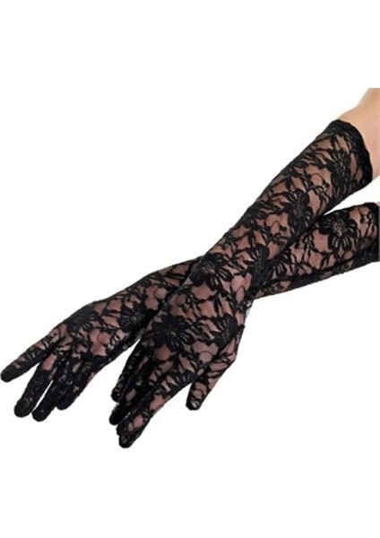 Dantelli Gece Eldiveni