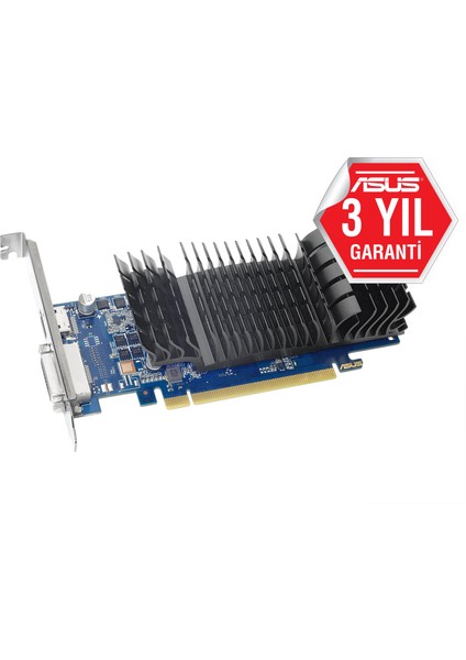 Asus GT1030-SL-2G-BRK 2gb Geforce GT1030 Gddr5 64BIT HDMI DVI 16X Ekran Kartı