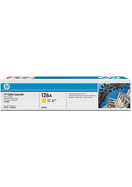 Hp 126A Yellow Sarı 1.000 Sayfa Toner CE312A