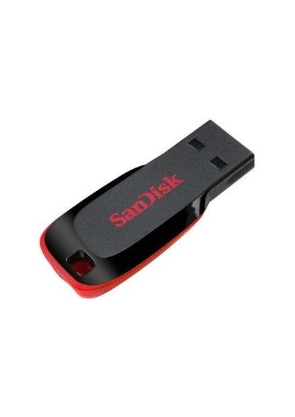 Sandısk SDCZ50-064G-B35 Cruzer Blade 64GB USB 2.0 Siyah-Kırmızı USB Bellek