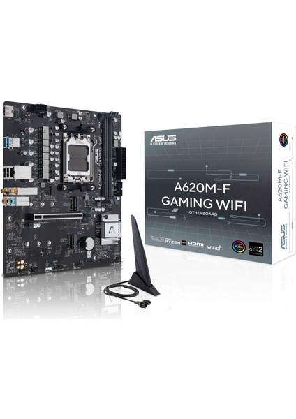 Asus A620M-F Gaming Wi-Fi Am5 Ddr5 2xm.2 Hdmi+
