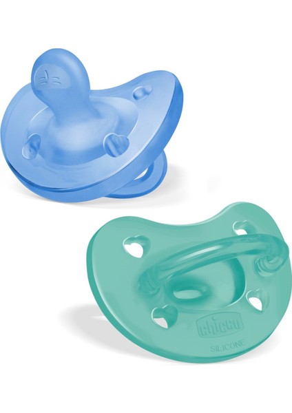 Physioforma Soft 2'li Silikon Emzik 6-16 Ay Erkek