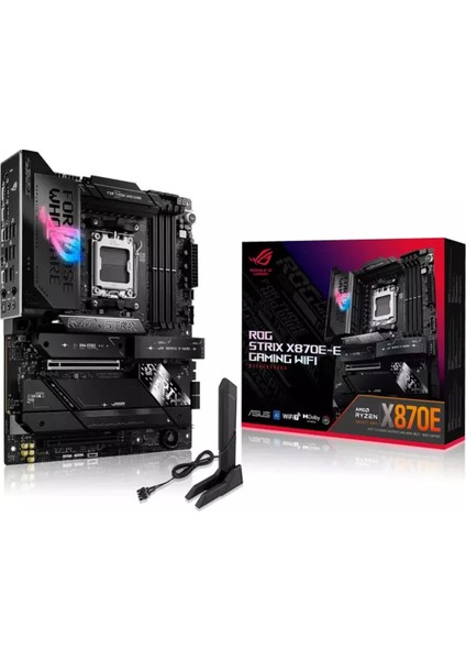 Asus Rog Strıx X870E-E Gamıng Wıfı Amd Am5 Dr5 Atx Anakart