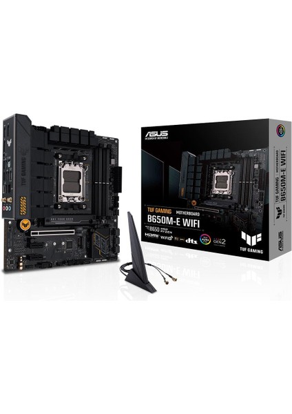 Asus Tuf Gaming B650M-E Wifi 6400MHZ (Oc) Ddr5 Soket Am5 M.2 HDMI Mini Dp Matx Anakart