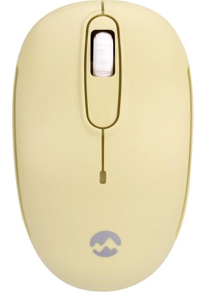 Everest SMW-666 USB Sarı 2.4 Ghz Optik Kablosuz Mouse 1500DPI