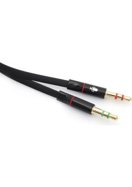 Qport Q-A12 3.5" Aux Splitter Kulaklık ve Microfo