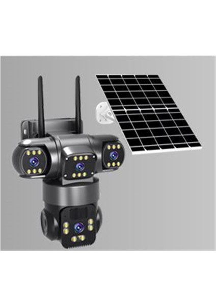 Okam O-Kam 6060 4g 6mp Dual Lens - Solar Panel - Sim Kart Destekli - Ptz Kamera