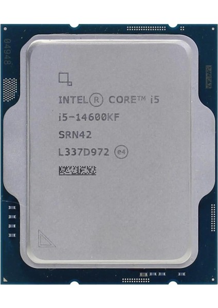 Intel Core I5 14600KF Tray 2,6 Ghz 24 MB Cache 1700 Pin Kutusuz Işlemci