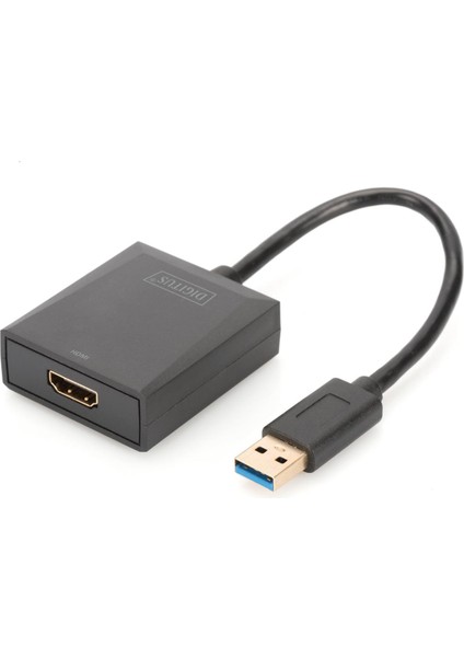 Digitus DA-70841 USB 3.0 HDMI 1xusb 3.0usb-A Erkekçıkış 1xhdmı A (19-Pin)Dişi (Full HD,1080P)