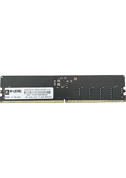 Hı-Level HLV-PC38400D5-32G 32GB (Tek Parça) 4800MHZ Ddr5 Pc Bellek