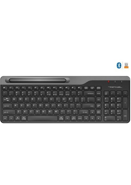 A4 Tech FBK25 Bluetooth Q Nano 2,4g Siyah Klavye