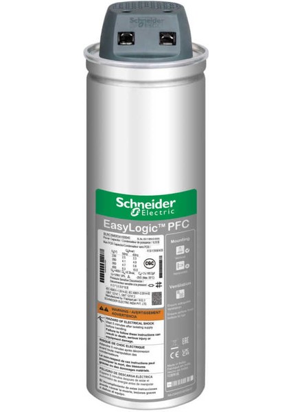 Schneıder BLRCSM083A100B40 Varplus Can Hduty 400V 8,3/9,96KVAR 50/60Hz Kondansatör