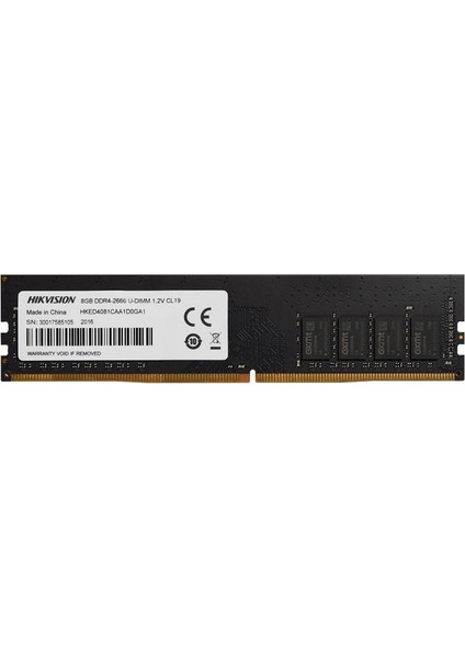 Hikvision 16GB Ddr4 3200MHZ 288PIN 1.35V CL16-18 Pc Ram