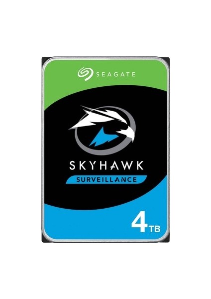 Seagate ST4000VX016 Skyhawk 3.5" 4tb 256MB Sata (2 Yıl Garanti) 7/24 Harddisk
