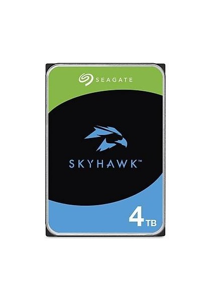 Seagate ST4000VX016 Skyhawk 3.5" 4tb 256MB Sata (Tr Seagate Garantili) 7/24 Harddisk