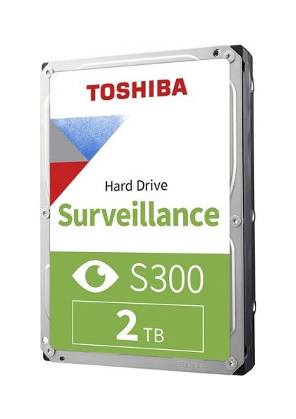 Toshıba 3.5 S300 2tb 5400RPM 128MB Sata3 Güvenlik HDD HDWT720UZSVA (Güvenlik 7/24)