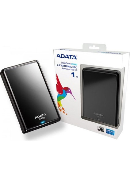 Adata 2.5 HV620S 1tb USB 3.0 External HDD Siyah AHV620S-1TU3-CBK