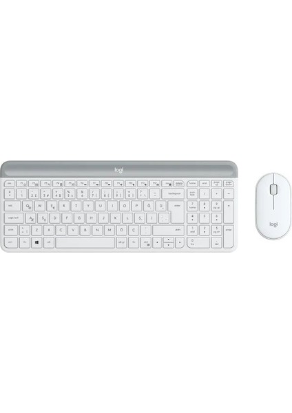 Logitech 920-009436 MK470 Kablosuz Beyaz Set