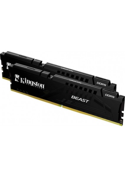 Kıngston KF552C36BBEK2-64TR 64GB (2X32) Ddr5 5200MHZ Beast Expo Pc Bellek
