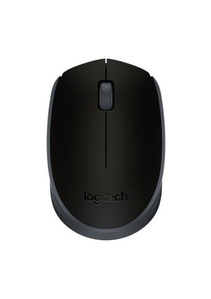 Logıtech M171 Nano Alıcılı Kablosuz Siyah Mouse