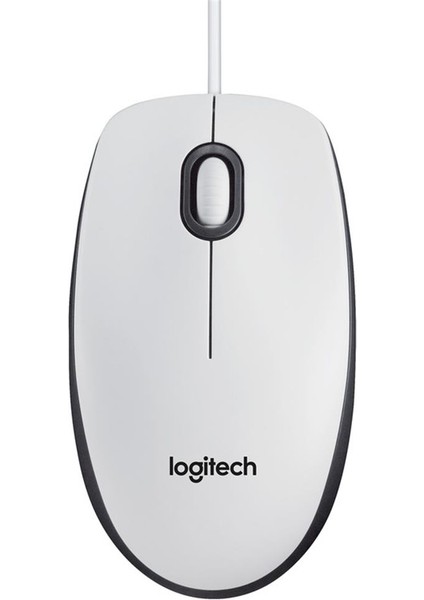 Logitech 910-003360 B100 Beyaz Kablolu Mouse