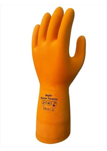 Beybi Ntl-33 10 Beden 10LU Korun Yeşil Nitril Kimyasal Eldiven