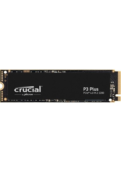 Crucial 500GB Crucial P3 Plus 3D Nand Gen4 Nvme Pcıe M.2 SSD (4700-1900 Mb-S) CT500P3PSSD8 SSD Disk