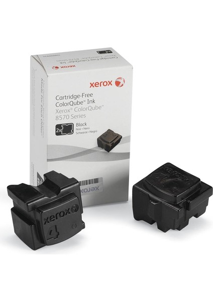 Xerox 108R00939 Phaser 8570-8580 Solid Ink Black Siyah 2 Stick