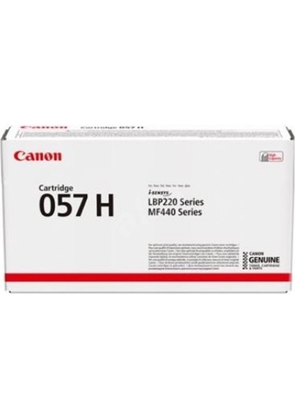 Canon CRG-057H Black Siyah Yüksek Kapasite Toner MF445-MF443