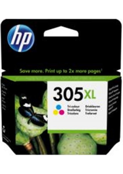Hp 305XL Color Renkli Kartuş 3YM63AE