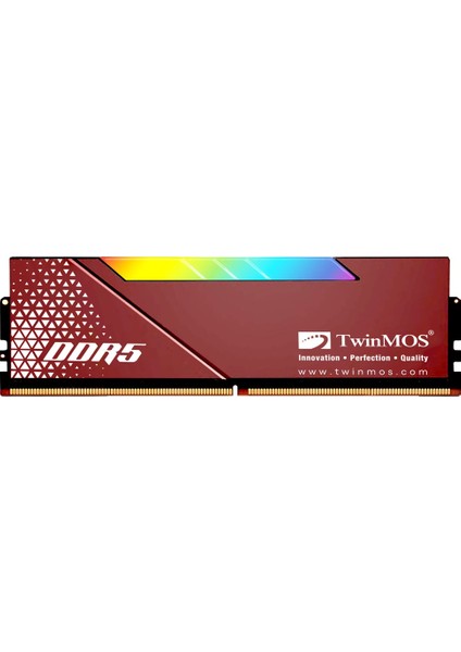 Twınmos TMD516GB6000URGB36 16GB (Tek Parça) Ddr5 6000MHZ (Rgb) + (Soğutucu) + CL36 Pc Bellek