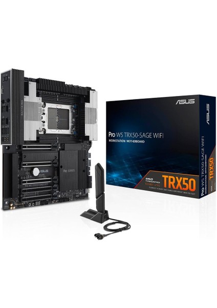 Asus Pro Ws TRX50-SAGE Wıfı Ddr5 Soket TRX50 M.2 Wi-Fi Eeb Anakart