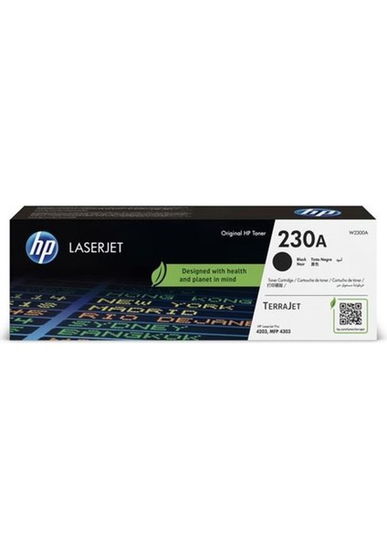 Hp 230A Black Siyah 2.000 Sayfa Toner W2300A
