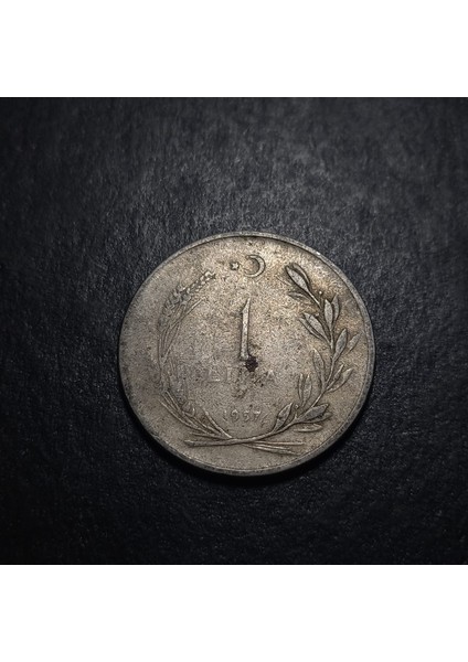 399636860AAC8842DE 1957 Menderes 1lira Haliye Eski Madeni Para fırsatları