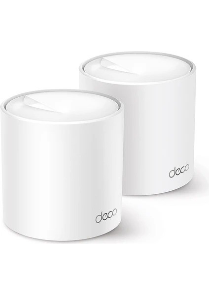 Tp-Lınk Deco X50 2lı Wı-Fı 6 AX3000 Tum Evı Kapsayan Mesh Wıfı Sıstemı -