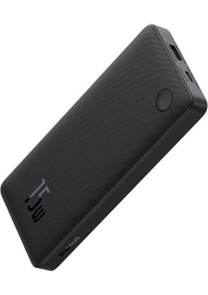 Baseus Siyah P10067500123-00 10.000MAH Siyah Airpow Lite Power 15W Powerbank Type-C