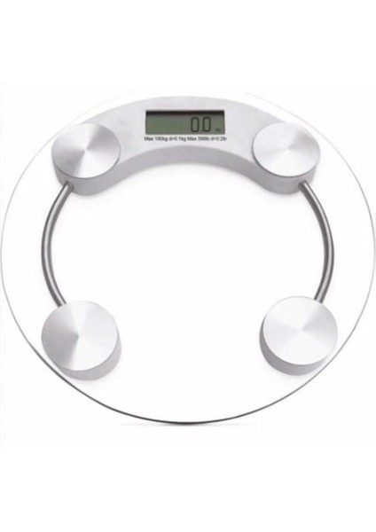 Techfit Tartı TF-1051 Dijital Cam Yuvarlak