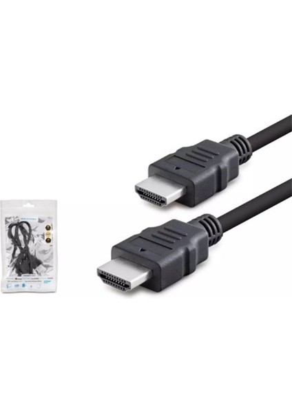 Hadron HDX2026 HDMI (M) To HDMI (M) Kablo Pvc 1.5m Siyah