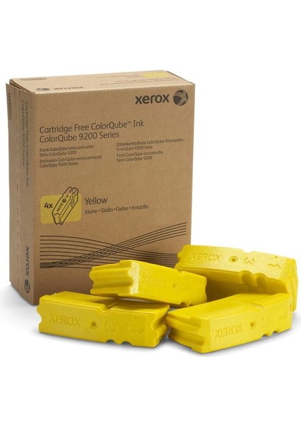 Xerox 108R00839 Colorqube 9300 Yellow Sarı 4 Stick
