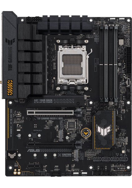 Asus Tuf Gamıng B650-E Wıfı Amd B650 Am5 Ddr5 8000 Dp HDMI 3x M2 Usb3.2 Wifi 6e