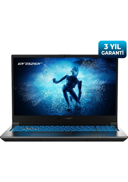 Erazer Deputy P60 15.6"144Hz I7-13620H 32GB 1tb 8gb RTX4070 W11H 3yıl