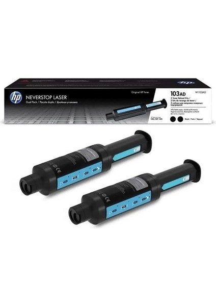 Hp W1103AD 103A Siyah Orijinal 2'li Toner 2500 Syf