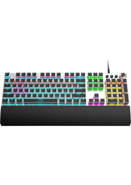 Quadro Q USB Trk Mag Z2000 Mekanik Gaming Klavye Rgb