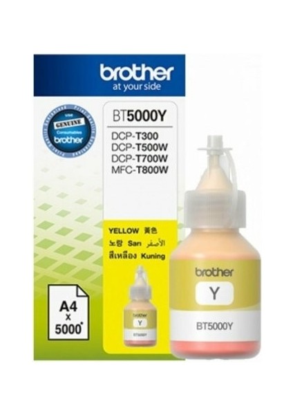 Brother BT5000Y Sarı Tanklı Sistem Mürekkebi