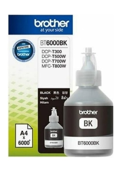 Brother BT6000BK Siyah Tanklı Sistem Mürekkebi