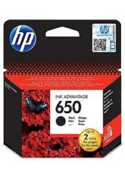 Hp CZ101AE NO:650 Siyah Kartuş