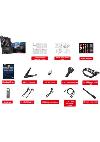 Msı Mpg Z890 Carbon Wıfı 1851P Ddr5 9200 Usb4 5xm2 2xtb4 HDMI Dp 1X5G 1x2,5g